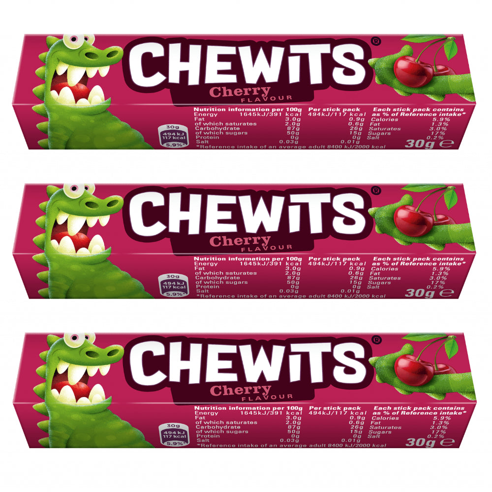 Chewits Stick Pack Cherry Flavour