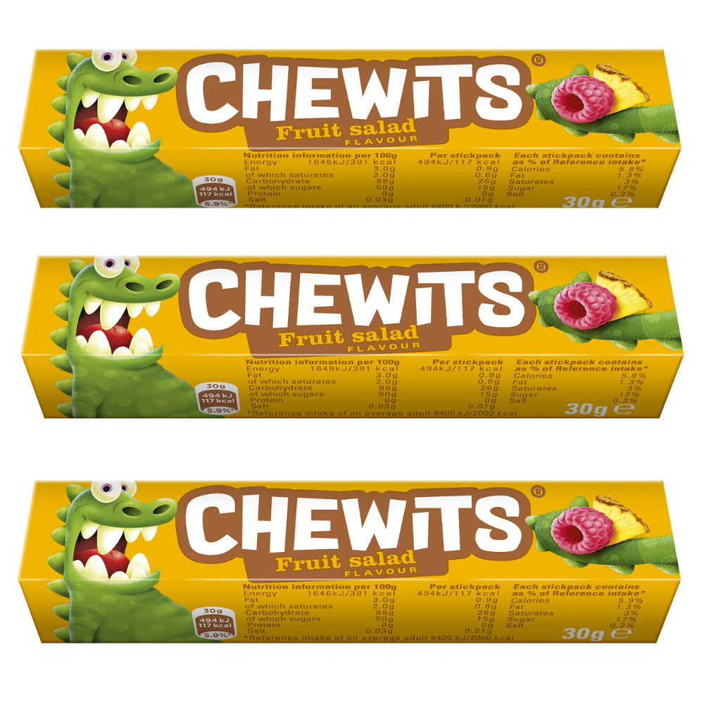 Chewits Stick Pack Fruit Salad Flavour