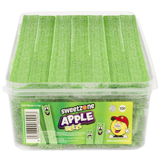 Sweetzone Apple Belts 100g
