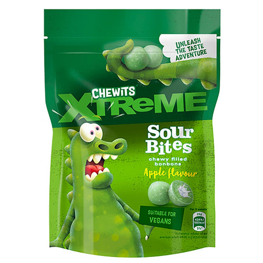 Xtreme Sour Apple & Lemon Bites 115g