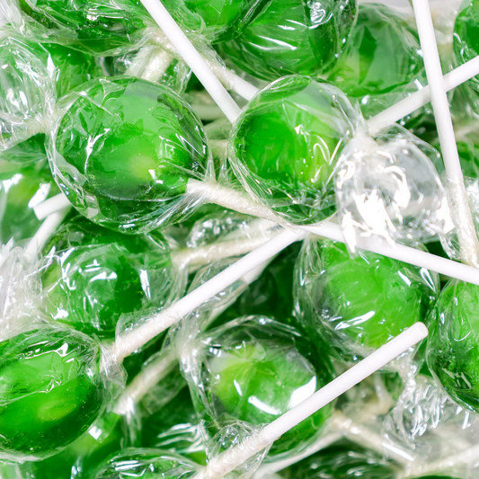 Dobsons Sour Apple Mega Lollipops