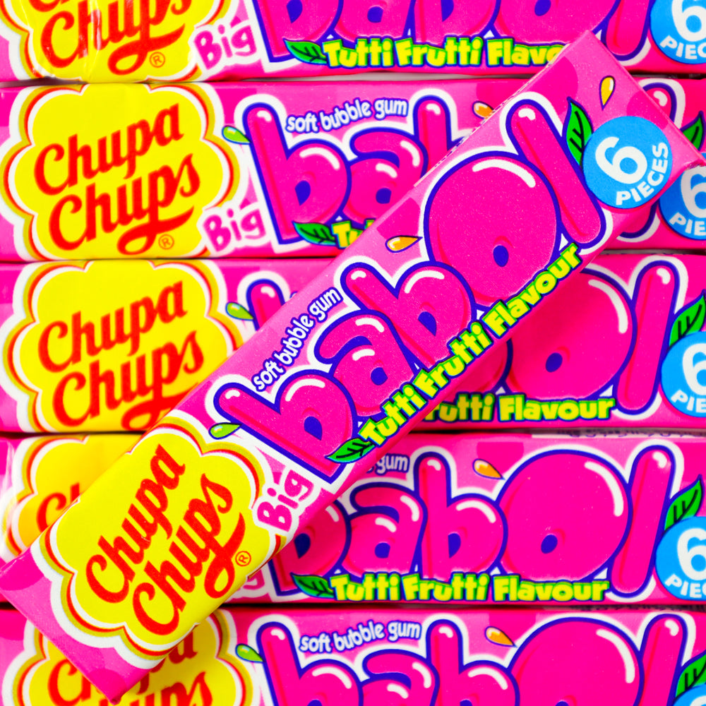 Chupa Chups Big Babol Tutti Frutti Flavour Soft Bubble Gum