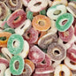 Sweetzone Fizzy Rings,
Fruit flavoured fizzy sweets 500g,
Halal gummy rings,
Sour chewy candy bag,
Pick ’n’ mix fizzy sweets