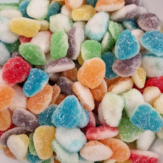 Sweetzone Funky Frogs,
Frog gummy sweets 100g,
Chewy fruit jelly frogs,
Halal frog sweets,
Pick ’n’ mix gummy bag