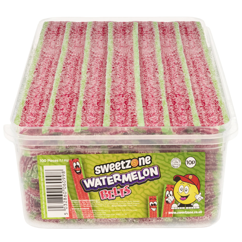 Sweetzone Watermelon Belts 100g