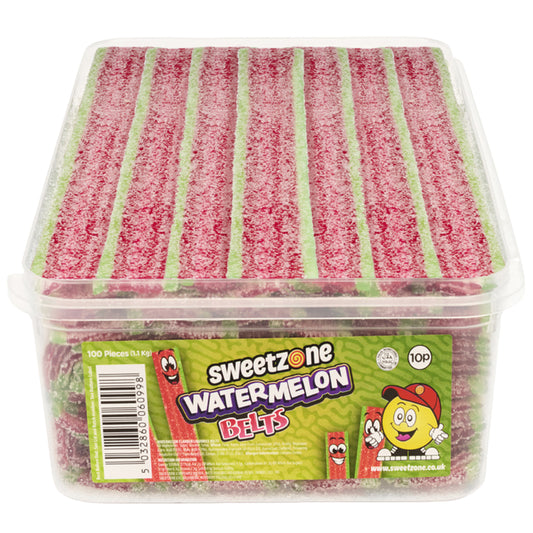Sweetzone Watermelon Belts 100g